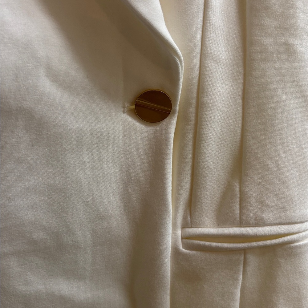 SPANX The Ponte Vest Dress in the color Powder white size small business casual - Picture 5 of 6